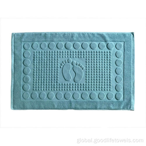 China hotel luxury floor towel water-absorbent bathroom bath mat Supplier